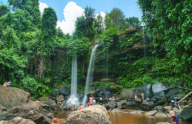 4-Day Angkor Wat and Phnom Kulen Waterfall Private Tour