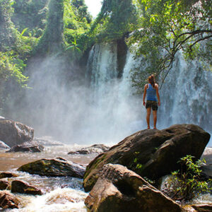 Angkor Wat Temples and Kulen Mountain Waterfall 2-Day Tour