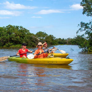 Kayaking & Floating Village Tour in Siem Reap