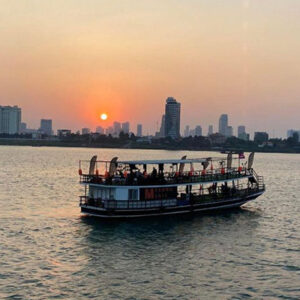 Phnom Penh Sunset Cruise Tour Including Drinks & BBQ buffet