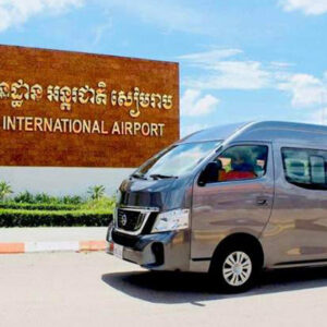 Siem Reap City to Siem Reap Angkor Airport by Van Transfer