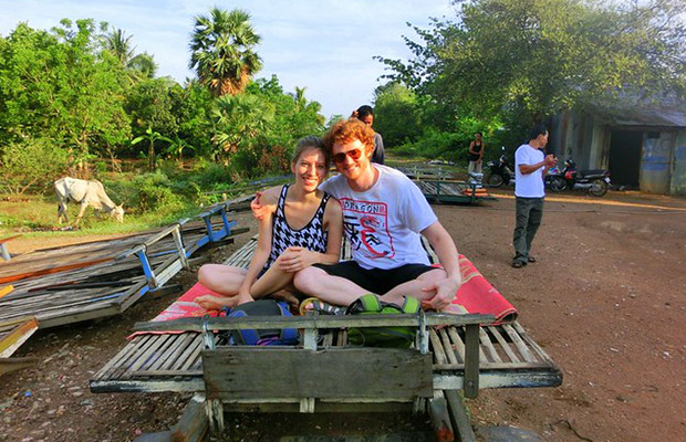 Amazing Battambang Countryside Bamboo Train & Killing Cave/Bat Cave Tour